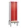 locker voor scheiding van kleding,HxBxD 2120x600x815mm,2vak