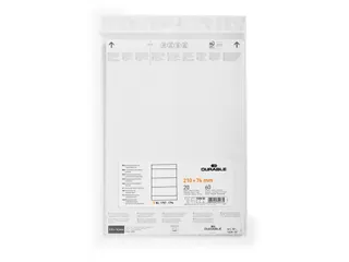 Papieren inserts voor documenthouders 210x74mm (60 kaartjes) - 3