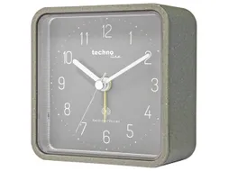Wekker Technoline WT 775 91x91x40mm grijs analoog