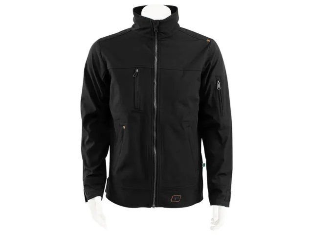 Schijvens Circulair softshell, zwart, maat XL, per stuk