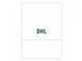 Retourlabel DHL IEZZY A4 1.000 vel 210x102mm 1000 labels