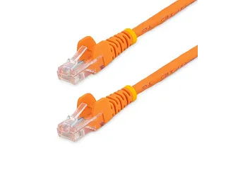 0,5 m Cat5e patchkabel met snagless RJ45 connectors oranje - 1