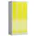 garderobekast 1800x870x500mm 3vak klink sokkel romp RAL7035 RAL1018