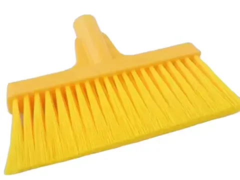 Bezem Geel Zacht 400x50x55mm
