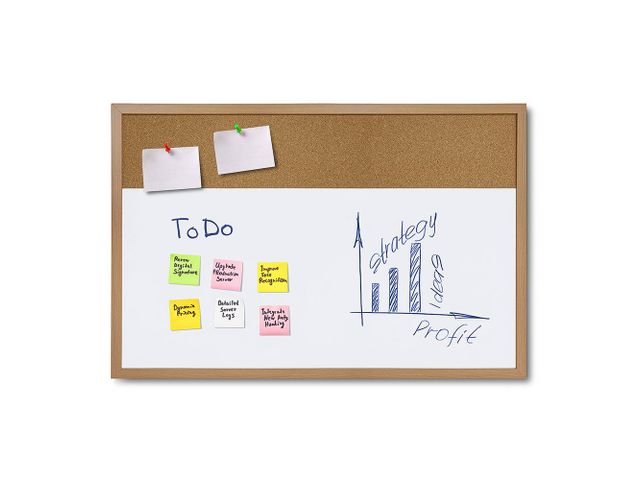 Prikbord Quantore 90x60cm kurk | De Prikbord Quantore 90x60cm kurk | De