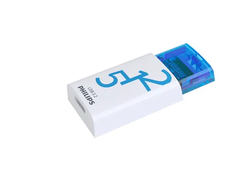 USB stick 3.2 Philips Click USB-C 512GB blauw