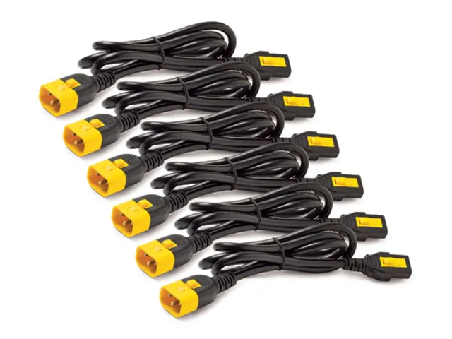 Stroomkabelkit (6 ea), blokkerend, C13 naar C14, 1,8 m