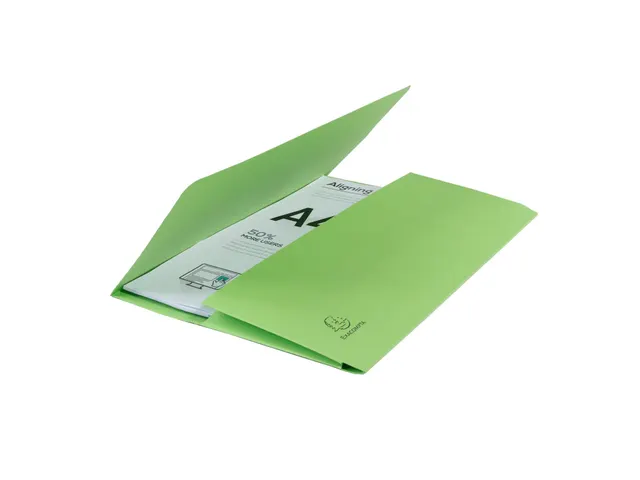 Pocketmappen In Felle Kleuren Forever A4 24.5x32.5cm Fel Groen -