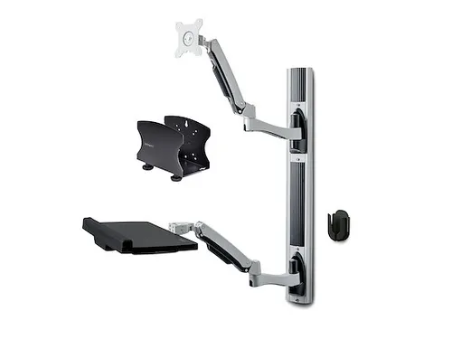 Wandmonteerbare Zit-Sta Werkplek, VESA-Beugel Voor 32 Inch Scherm