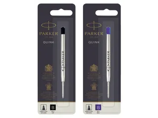 Balpenvulling Parker Quink breed blauw breed blister à 1 stuk - 5
