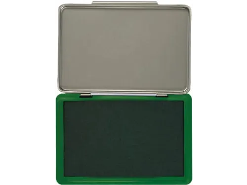 Stempelkussen 110x70mm Groen