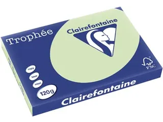 Trophée Pastel gekleurd papier A3 120 gram 250vel Golfgroen - 1