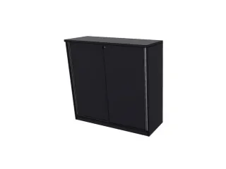 schuifdeurkast,HxBxD 1155x1200x445mm,CC-zwart - 1