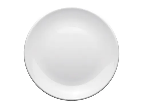 Bord Seco 18 cm melamine wit doos a 6 stuks