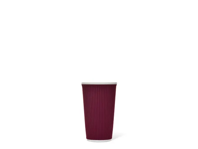 Beker porselein Les Artistes Paris 450ml met siliconen grip Rood