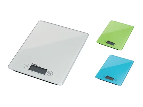 Briefweger MAUL Gloss tot 5000 gram glazen plateau inclusief batterij