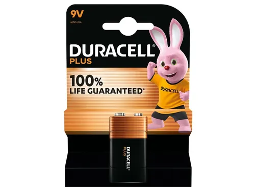 Batterij Duracell Plus 1x 9Volt