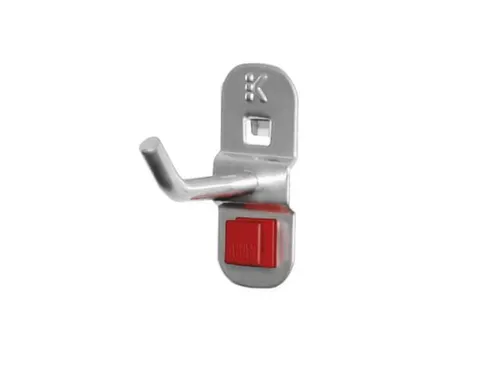 Abax-Haken Voor Geperforeerde Platen L 50mm Einde Schuin