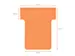 Fiche-T planning Nobo n°1.5 orange 36mm