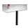 Paal voor U.S. Mailbox