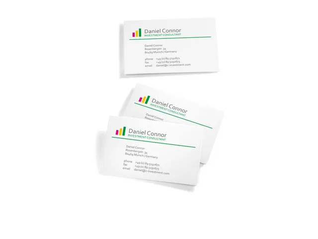 Cartes de visite Sigel 3C 85x55mm 190g blanc 400 pces