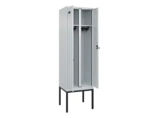 locker voor scheiding van kleding,HxBxD 2120x600x500mm,2vak - 1