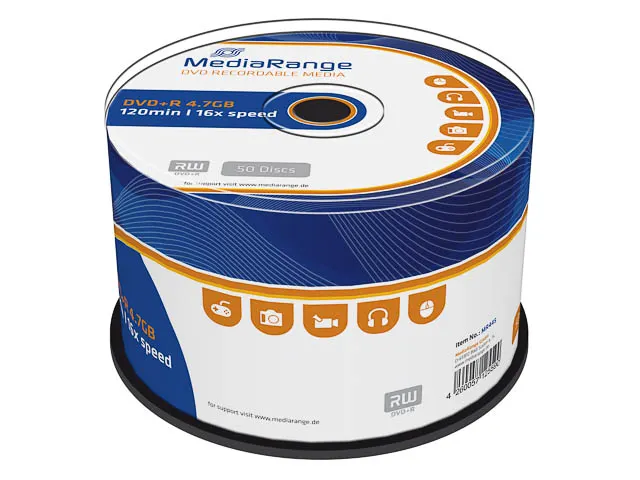 DVD+R 4.7GB 16x (50) CB WORM