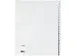intercalaires, A4, PP, 11 trous, jeu de A-Z, 24 onglets, gris