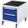verrijdbaar ladeblok,v. werkbank,HxBxD 540x480x600mm,2lade(n)