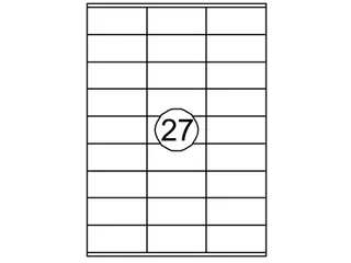 Etiket Quantore 70x32mm 2700st - 1