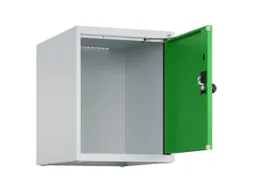 opzetkast,v. locker,1vak.,vak B 400mm,HxBxD 500x400x500mm,draaigrendel