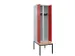 locker voor scheiding van kleding,HxBxD 2120x600x815mm,2vak
