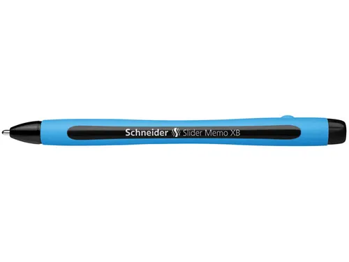 Balpen Schneider Slider Memo XB 1,4mm kogelbreedte zwart