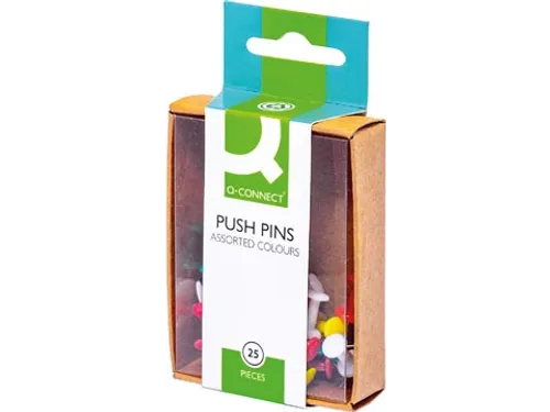 Prikbordspelden Push Pins 25 Stuks Assorti