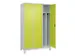 locker voor scheiding van kleding,HxBxD 1950x1200x500mm,3vak
