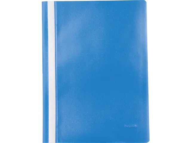 snelhechtmap ft A4 PP donkerblauw, pak van 5 stuks