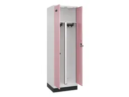 PBM-locker,HxBxD 1950x600x500mm,2vak,vak B 300mm,draaigrendel