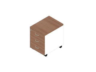 mobiel ladeblok,HxBxD 580x420x560mm,3lade(n),centr. vergrendeling - 1