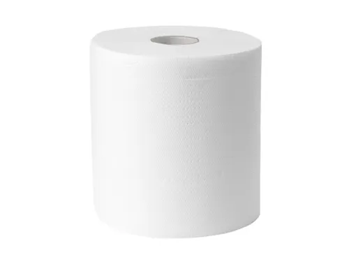 Poetsrol Midi Cellulose 2-laags Wit FSC