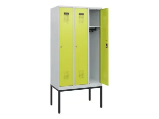 schoollocker,HxBxD 1950x900x500mm,3vak,vak B 300mm,cil.-slot - 1