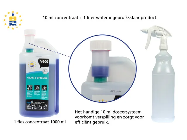 Ontvetter Selden V500 concentraat doseerfles 1000 ml