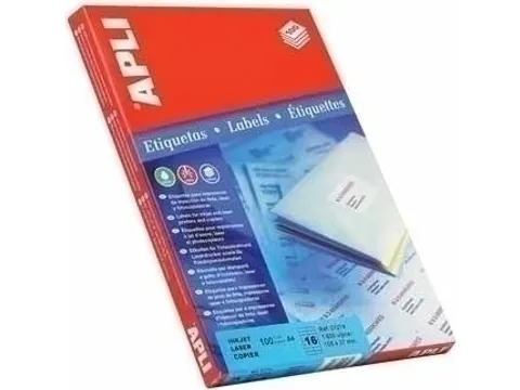 Witte Etiketten 105 X 35 Mm 1.600 Stuks