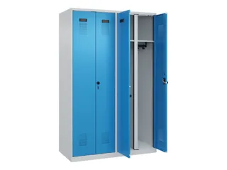 locker voor scheiding van kleding,HxBxD 1850x1200x500mm,4vak - 1