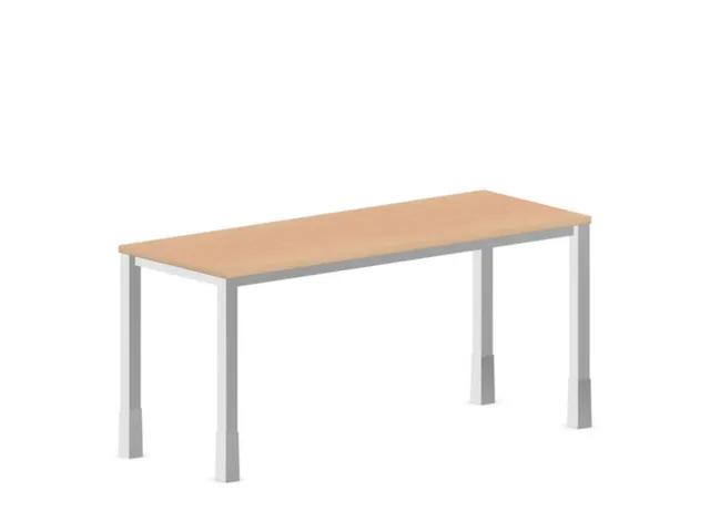 In hoogte verstelbaar bureau,HxBxD 720-840x1600x600mm,NE-esdoorn