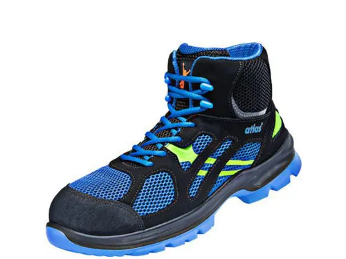 Atlas Flash 8205 XP hoge S1P veiligheidsschoenen, SRC, blauw/zwart, ma
