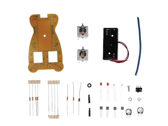 Educatieve soldeerkit lopende microbug