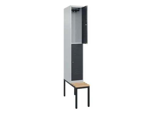 Dubbeldekse dekenkist,HxBxD 2120x300x815mm,1x2vak.,vak B 300mm