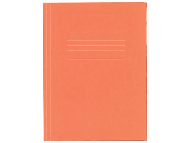 Dossiermap Kangaro folio 240 grams recycled karton oranje