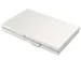 Porte-cartes de visite duo aluminium