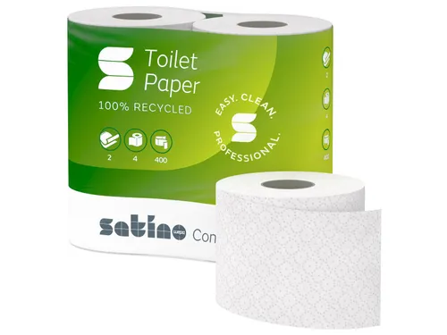 Satino 62480 Toiletpapier 100% recycled 2laags 400 vel 40 Rol